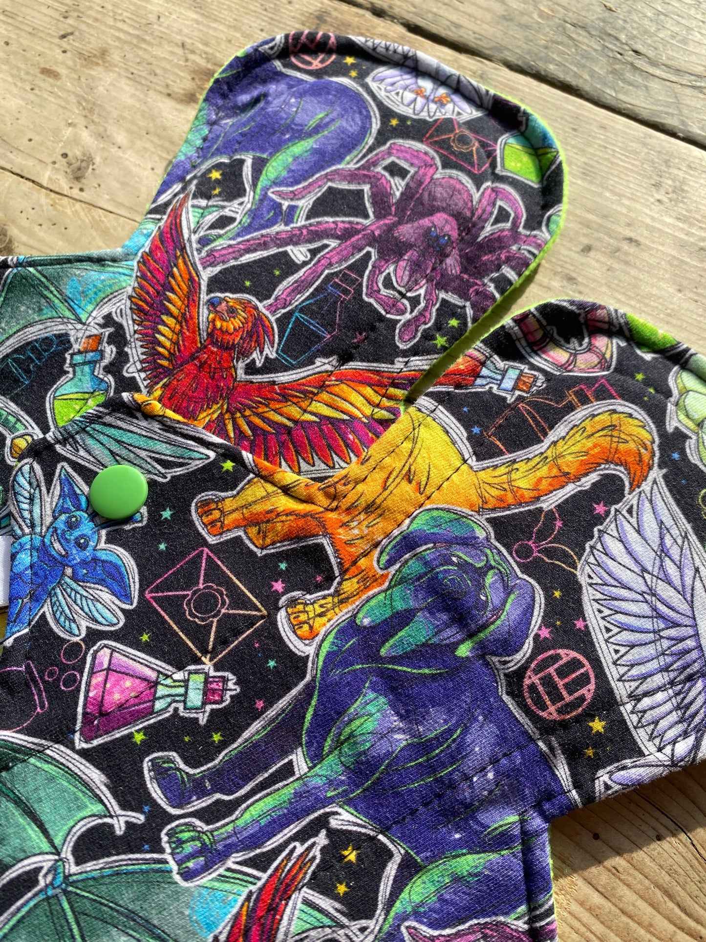 Magical creatures reusable period pad