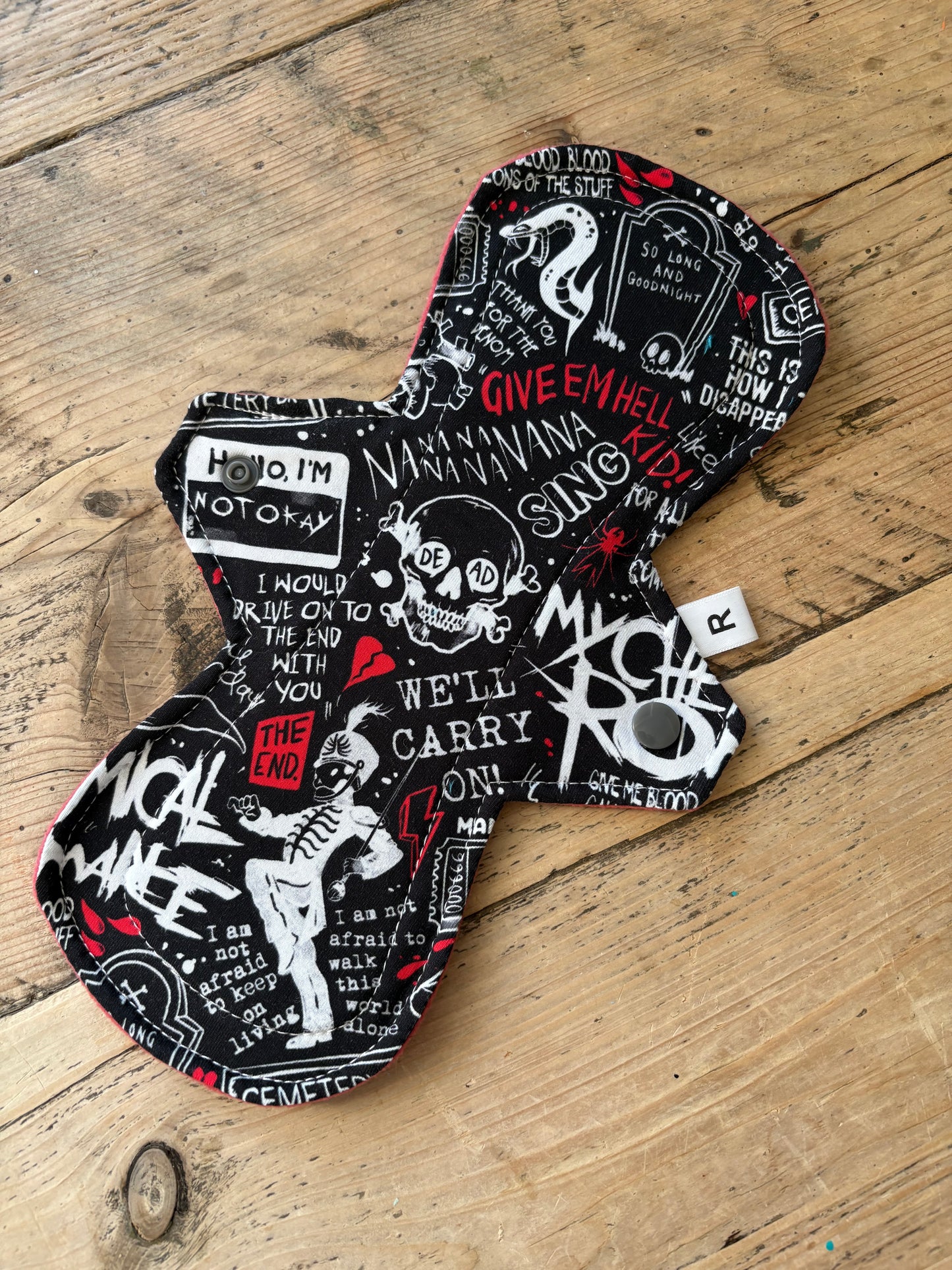 MCR Graffiti Reusable Period Pad
