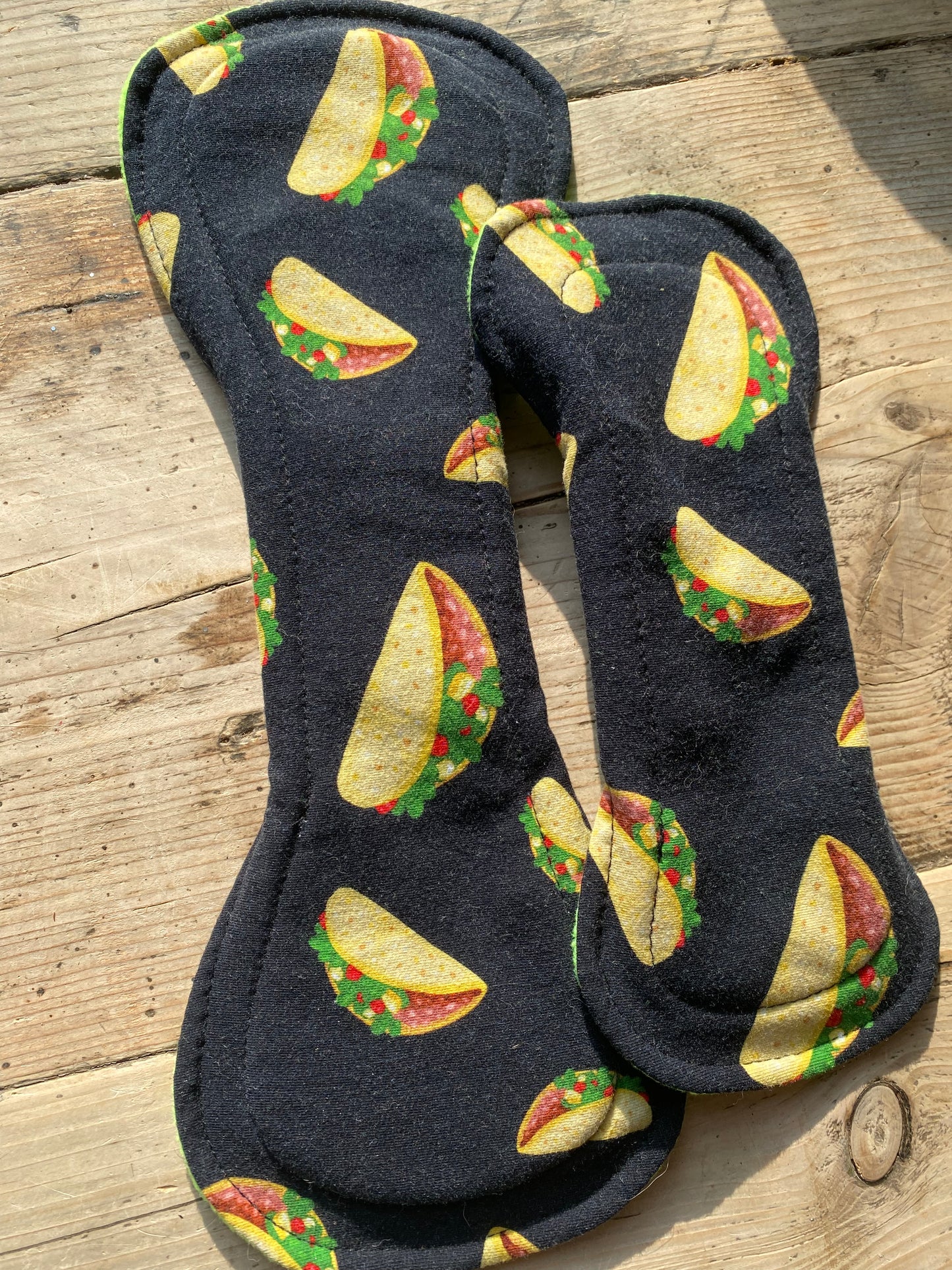 Taco Tuesday reusable period pad